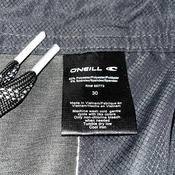 NWT O’Neill hybrid shorts in dark grey. Men 30. Classic skater and street style! - Picture 10 of 10
